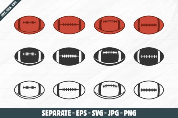 American Football & Rugby Ball SVG Review