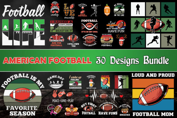 Football Bundle SVG 30 Designs: A Crafts & Graphics Review for Content Publishers