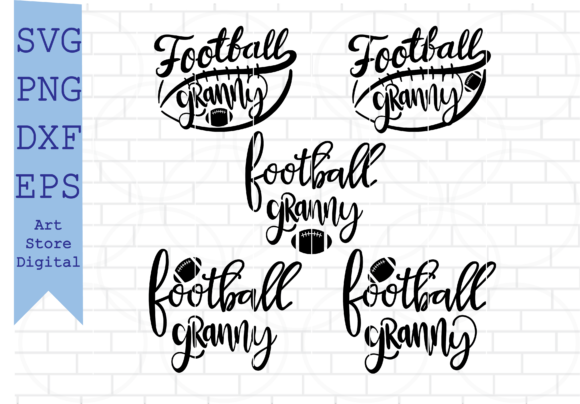 Football Granny Svg: A Playful Touch for Sports-Themed Embroidery