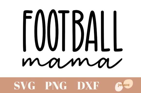 Football Mama Design Graphic for Crafts