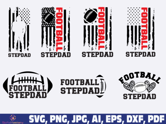 Football StepDad: A Craft-Centric Graphic for Bold Design Statements