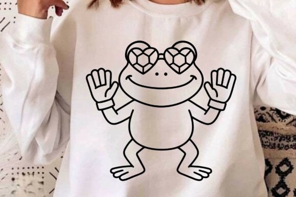 Funny Football Goalkeeper Frog SVG PNG for Crafts Graphics