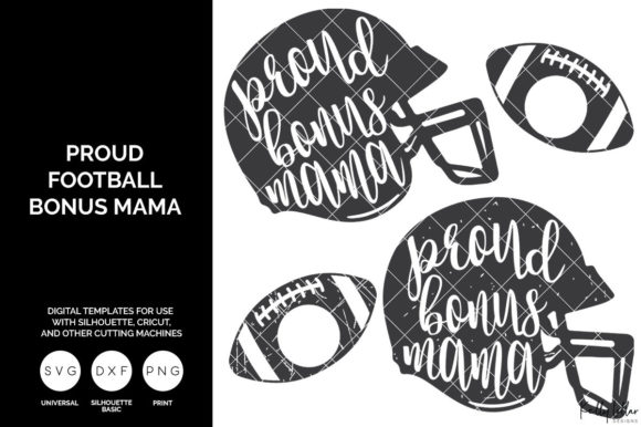 Proud Bonus Mama Football: A Crafts & Graphics Designer’s Take on Branding with Bold Personality