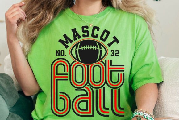 Retro Football Team SVG Graphics for Crafts